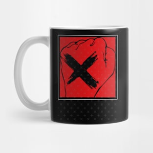 Straight Edge Hand Mug